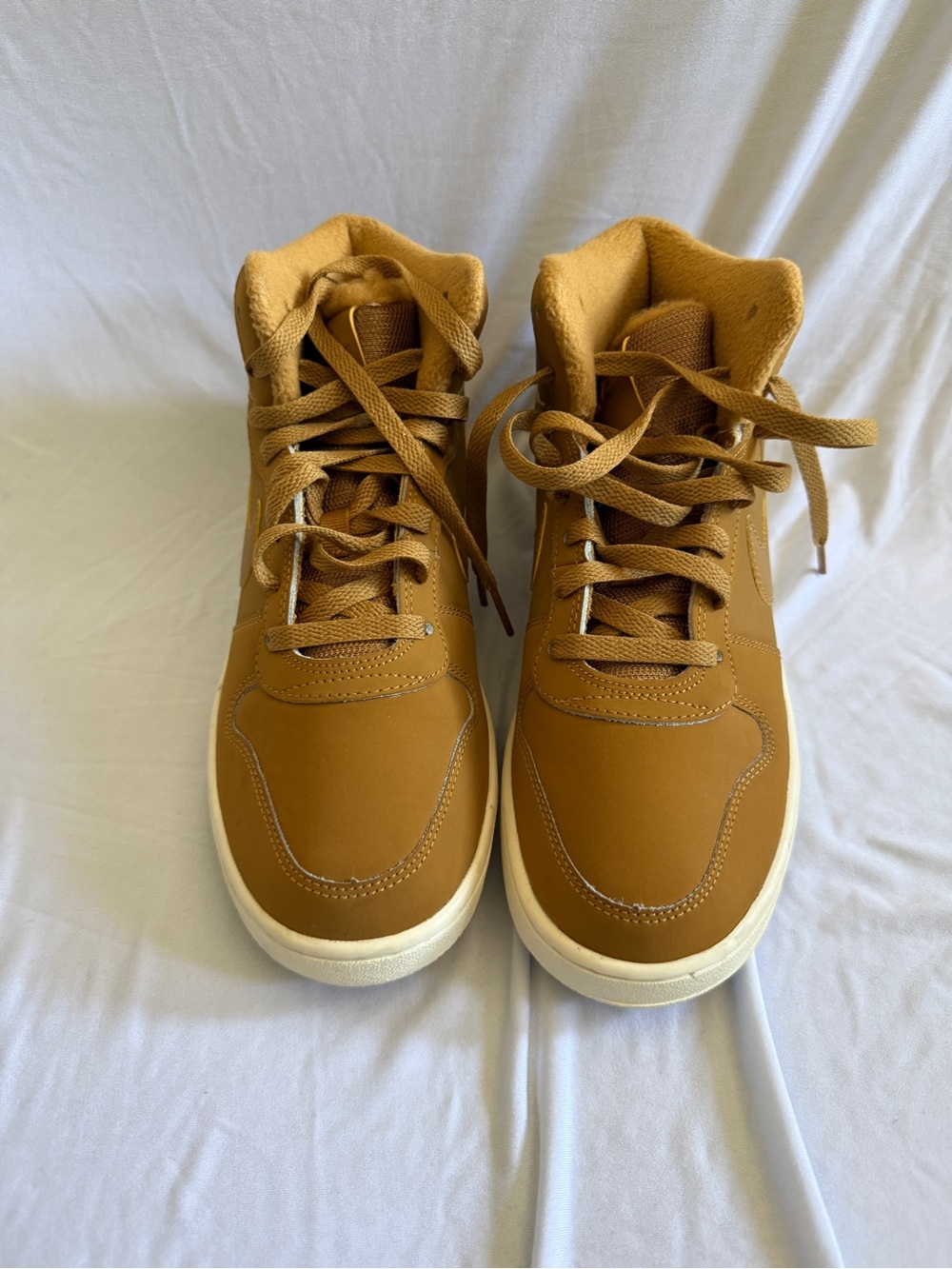 Nike Women's High-Top Sneakers in Wheat Brown